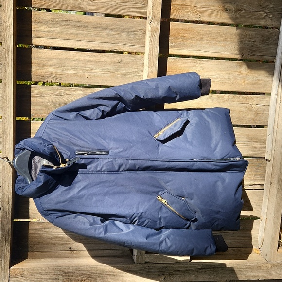 Blue Mackage Winter Jacket Medium - Picture 10 of 13
